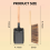 Coal Shovel and Hearth Brush Set, Fireplace Brush, Tidy Tool Fire Pit Tools 9