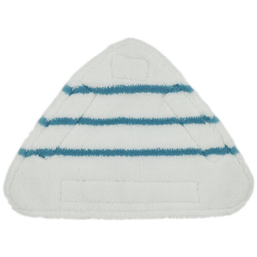 2 almohadillas de repuesto para mopa de vapor, paño lavable triangular, almohadilla de microfibra 2