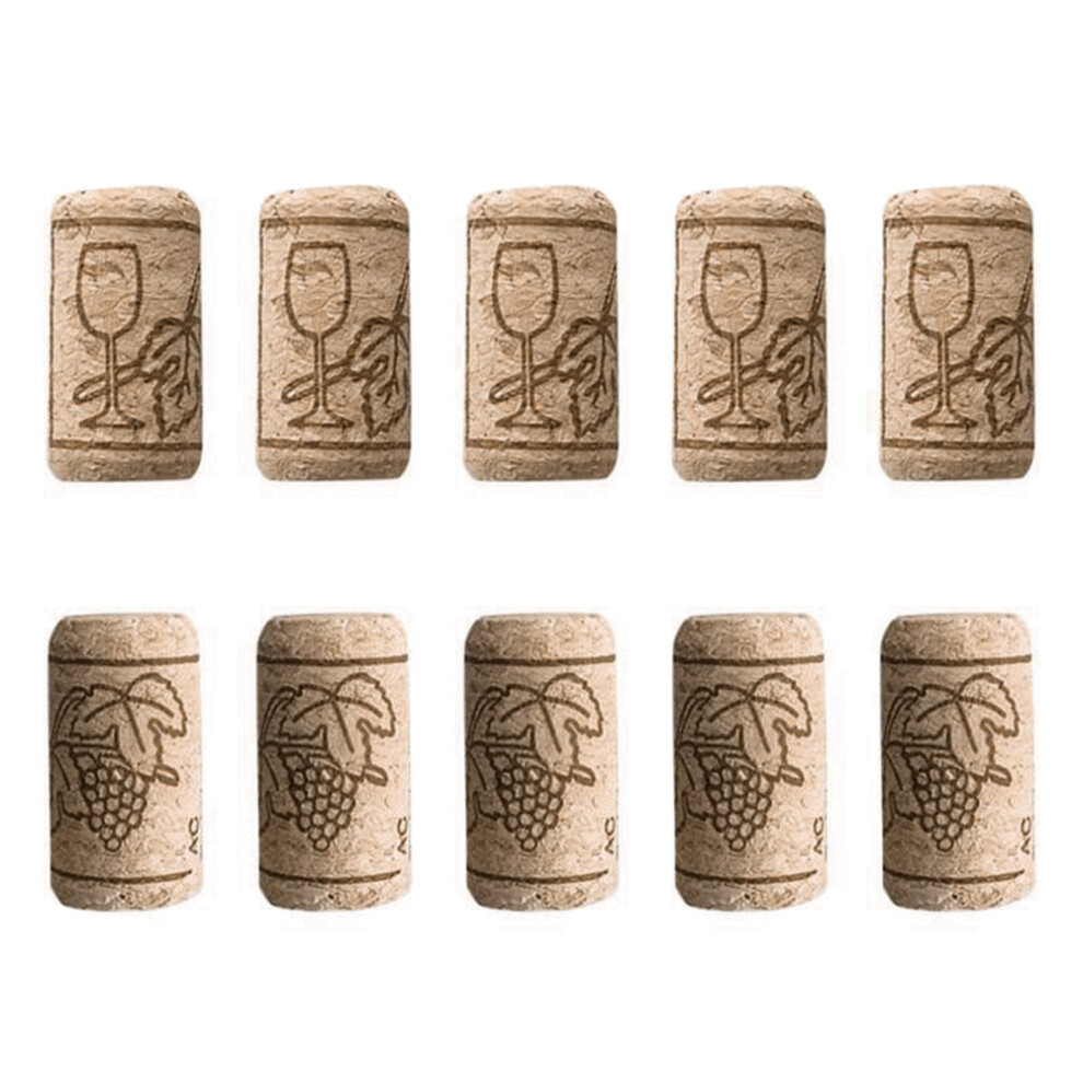 200Pcs Wine Cork Sealing Bottle Stopper Bar Tool Closure Wooden Cover 4852799934457