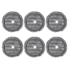 6Pcs Ersatz Mopp Pads Lumpen für A9 Dampf Tuch Staubsauger Roboter Wischen Maschine Reinigung Ersatzteile
