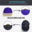 8Pcs Hat Hooks for Wall Rack Baseball Cap Display Hangers Black 4