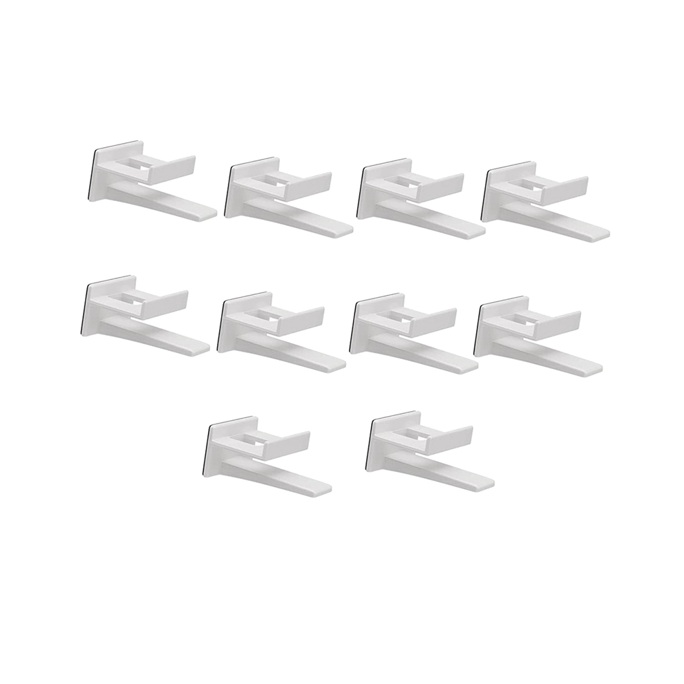10Pcs Self Adhesive Baseball Cap Hooks Wall Mount Hats Organizer Holders for Door Closet Storage Hanger White-image-OPC-PJSBY97-NEW