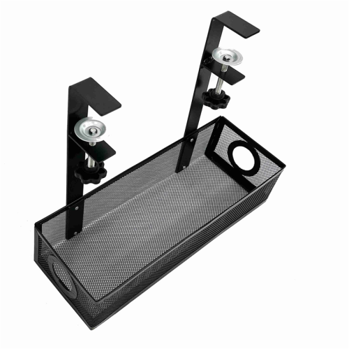 Under Desk Cable Management Box Tray Wire Clamp Table Cord Organizer 2
