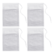 Packung mit 1000 leeren, duftenden Teebeuteln (5 x 7 cm) mit Filter zum Verschließen mit Schnur für losen Tee