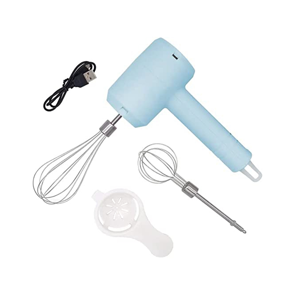 Mini Household Electric Egg Whisk Handheld Baking Tool Wireless And Mixer White/Cream 4852799936215