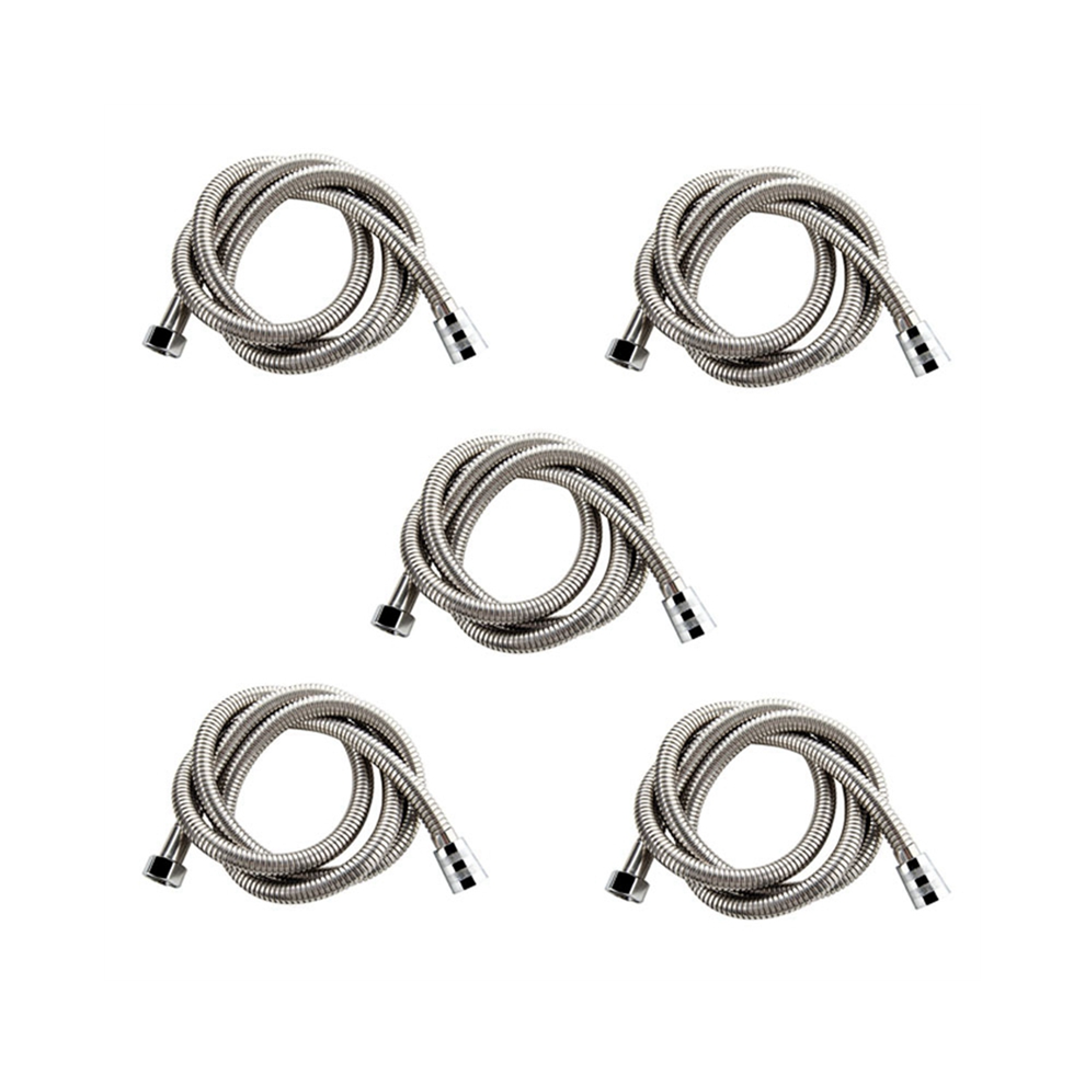 1,5 Meter Edelstahl Dusche Rohr VerläNgerung Bad Warmwasserbereiter Schlauch-image