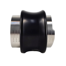 Apisonador de 51 mm, distribuidor nivelador doble 2 en 1, con resorte plano ajustable y escala para café.