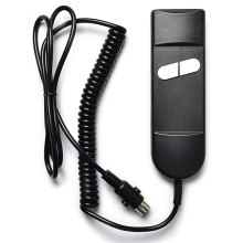 Lift Chair Remote Replacement, 5 Pin 2 Button Power Recliner Replacement Parts for Okin Limoss Pride - Straight