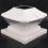 Solar Post Cap Lights Outdoor - 2 Pack Modes Deck Fence Lights, IP65 Waterproof Powered Light Posts White 8