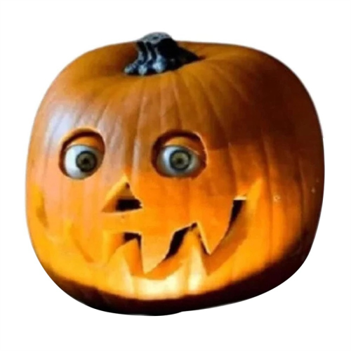 Gruseliger Halloween-Krbis mit beweglichen Augen, Dekorationen, Halloween-Knstliche  Krbisse, Dekoration A on OnBuy