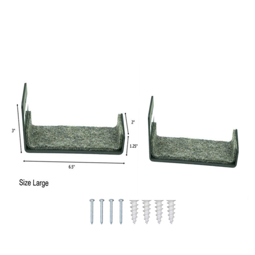 Minimalist Snowboard Display Rack, Wall Mount Storage Wall-Mount Surfboard Rack / Large 2