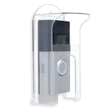 Transparent Plastic Doorbell Rain Cover Suitable for Ring Models Waterproof Protector Shield Video Doorbells