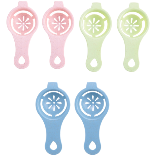 Egg Yolk White Separator 6PCS Food Grade Filter Tool 1