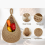 Hanging Fruit Basket for Kitchen, Boho Baskets Organizing, Wall Vegetable Baskets, Handwoven 8