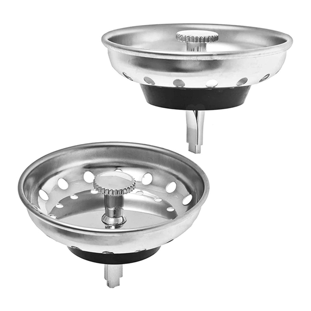 2 Pieces Of Drain Filter Sink Plug, Water Sealing Umbrella, Kitchen Plug Cover, Cover 4852799946634