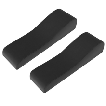 Cojines ergonómicos para reposabrazos de silla con alivio de presión y almohadillas de espuma viscoelástica, juego de 2 piezas