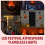3D Fake-Fire Light, Hanging LED Flame Artificial Silk Stage Effect Light Realistic Campfire Lamp Prop 9