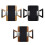 Sofa Armrest Clip Tray Portable Table Side for Cupcake Coffee dark Brown 5