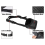 Dog Muzzle, Prevent Biting, Barking and Chewing Adjustable Breathable Mesh Soft Fabric Muzzle Allows Panting 18-24cm 2