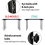 Table Leg Extenders for Folding Tables Straight/Bent Leg, Extensions, Heights Adjustable Risers - 4PCS 5