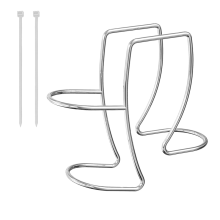 Soporte para manguera de drenaje de lavadora, abrazadera de soporte ajustable, clip de guía de gancho, se adapta a todos