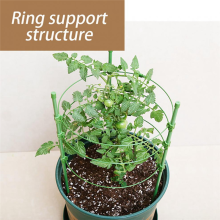 Climbing Strut Planter Plant Growing Frame 4 Pack Garden Support Tomato Cage Pot Holder