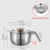 Egg Separators Yolk Separato Stainless Steel Separator Can Separate Multiple Eggs,for Kitchen Cooking and Baking 3