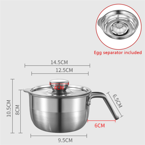 Egg Separators Yolk Separato Stainless Steel Separator Can Separate Multiple Eggs,for Kitchen Cooking and Baking 2