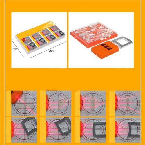 Geometric Optics Experiment Kit Concave-Convex Lens Refraction Optical 2