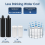 2PCS Water Filter Replacement for Black Activated Carbon Filters -Fed System 3