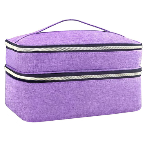 Sewing Supplies Organizer Bag, Double-Layer Box Accessories Storage Bag,B 2
