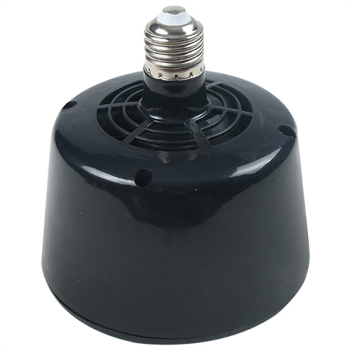 Insulation Lamp Smart Constant Temperature for Pets Brooding Heating Warm Air Reptile Lamp(Black)
