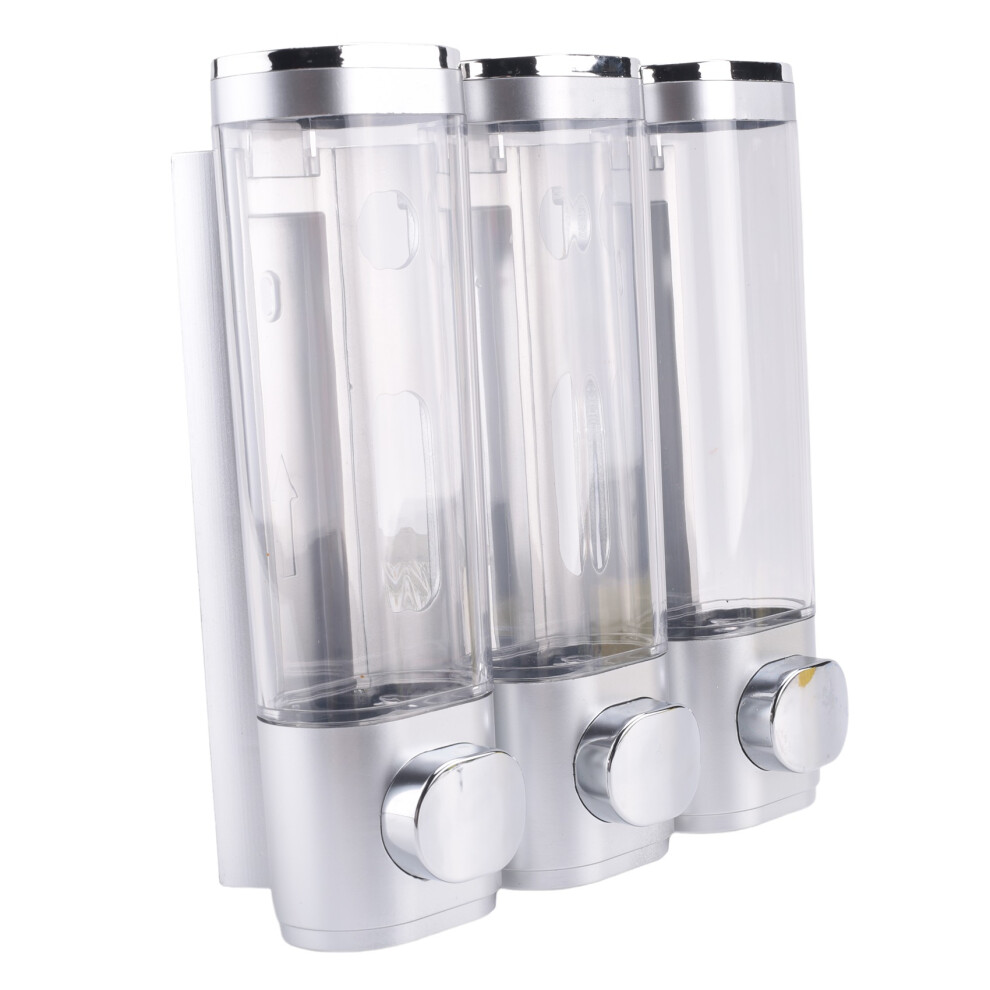 Raum Wandmontage Badezimmer Dusche Pumpe Spender Und Organizer - Kann FüR Shampoo, Conditioner Verwendet Werden,B-image