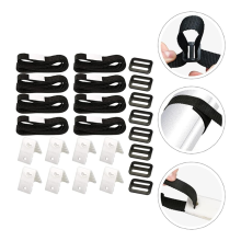 Pool Solar Cover Reel Attachment Straps Kit for in Ground Swimming Blanket Reels