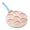 Frying Mould Seven-Hole Breakfast Pan Animal Face Multi-Function Wheel Pancake Small Egg Dumpling 4