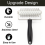 Pizza Dough Roller Stainless Steel, Pin Puncher Hole Maker with Plastic Handle, Docking Tool 2