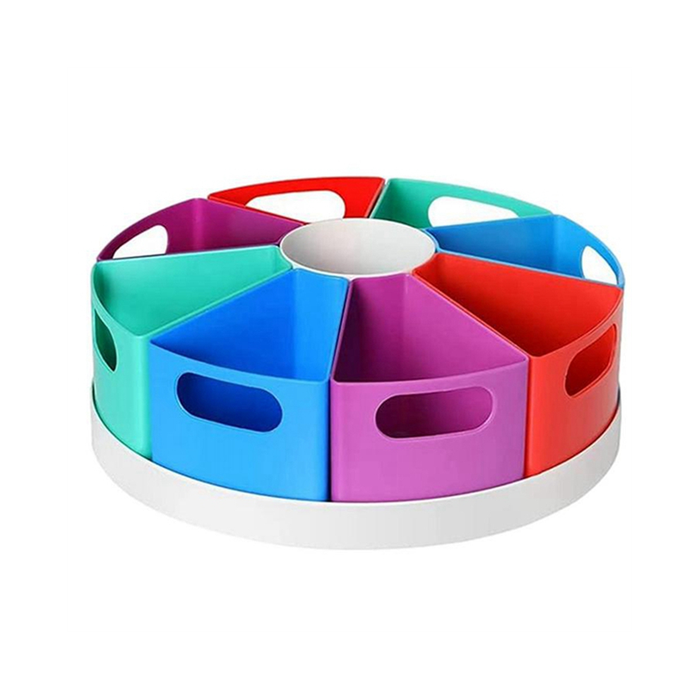 Schreibtisch-Organizer FüR Kinder, Bunt, Drehbarer Organizer, Stifthalter Mit Herausnehmbaren BehäLtern-image