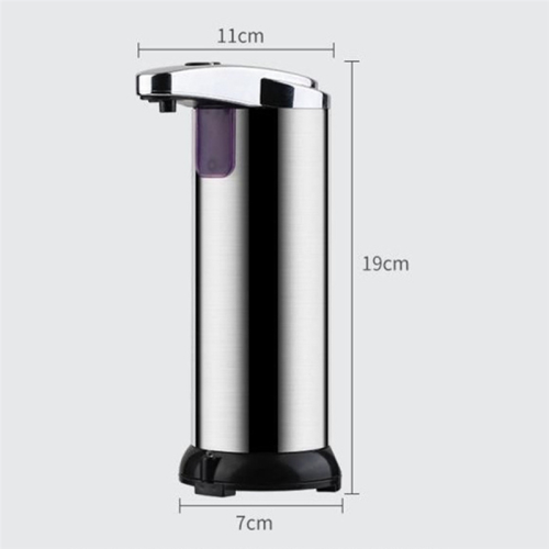 Automatic Soap Dispenser Touchless with Waterproof Base, 250Ml Liquid for Kitchen Bathroom Hotel 2