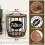 Portafiltro per caffè, contenitore e dispenser per accessori da bar 6