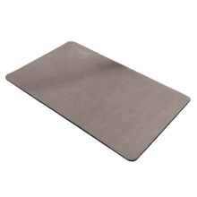 Bath Mat Rug-Rubber Quick Dry Super Absorbent Thin Bathroom Rugs Fit Under Door-Washable Floor Mats Brown S