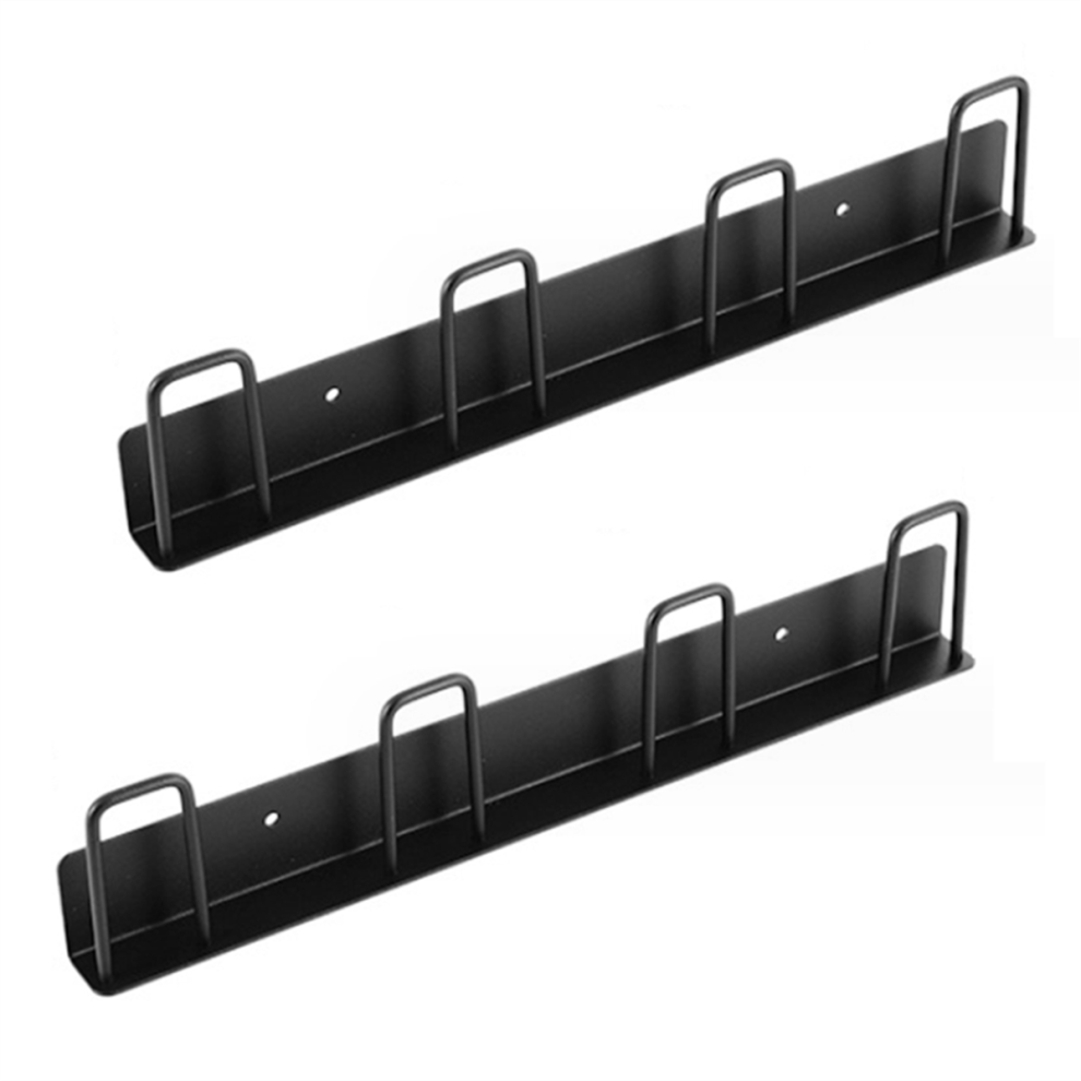 Exogio 2Pcs Wall-Mounted Mug Holder Hooks, Coffee Cups Hanger No Drilling,Mug Rack Hooks With 4 Cup Holders