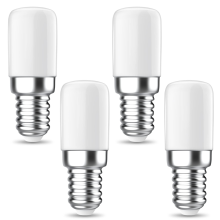 Fridge Bulb, 1.5W E14 LED Light 150LM Warm White 3000K Energy Saving Bulbs, for Fridge, Cooker Hood 4 Pack