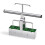 Soil Block Maker Blocking Tool Handheld Blocker mit Dibbles Dibbers für Garten Prep Sämling 10