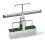 Soil Block Maker Blocking Tool Handheld Blocker mit Dibbles Dibbers für Garten Prep Sämling 2