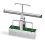 Soil Block Maker Blocking Tool Handheld Blocker mit Dibbles Dibbers für Garten Prep Sämling 1