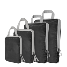 Kompressions-Packwürfel, 4er-Set ultraleichte Packwürfel für Handgepäck, Reise-Packkoffer-Organizer-Tasche