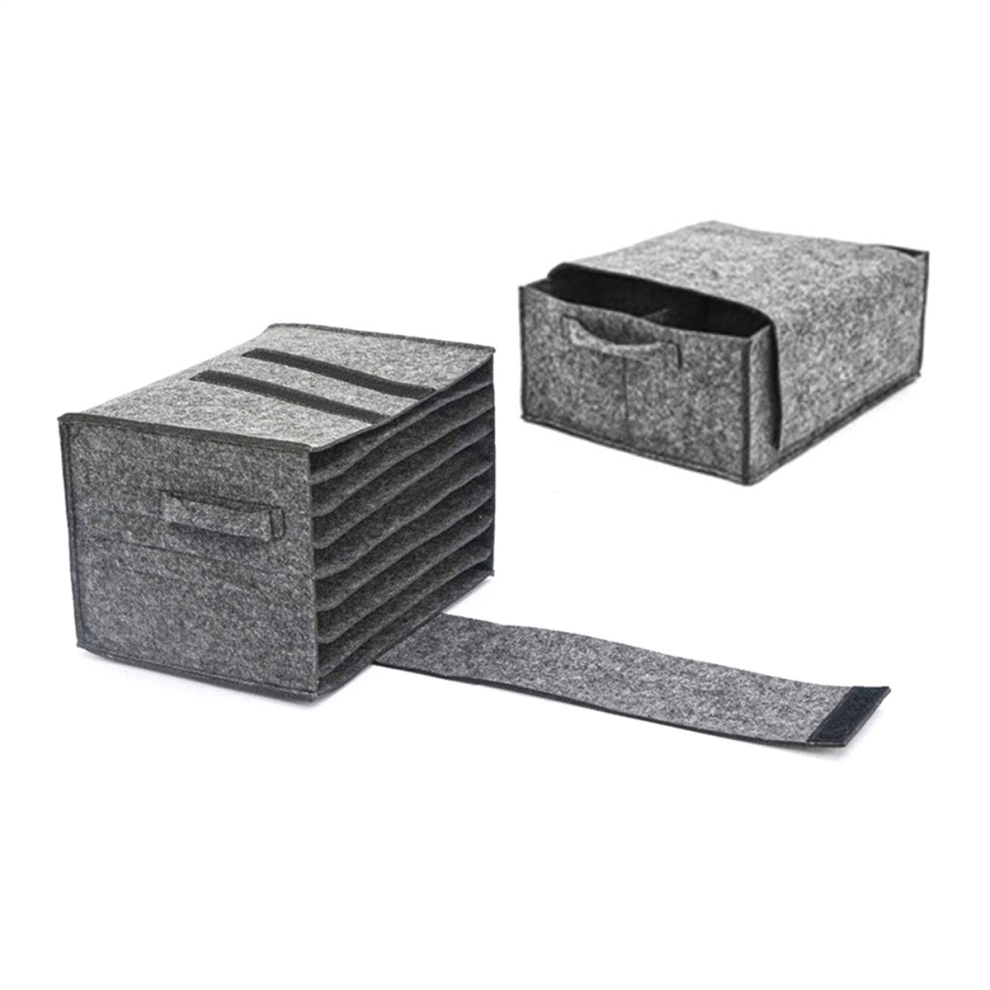 Photos - Other Camping Utensils Set of 2 Motorhome Plate Holders, Holder, Felt Cup Camping,Felt Holder Camping Medium Gray