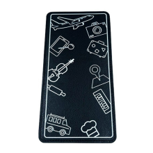 Supporto portatile versatile per telefono cellulare, supporto da tavolo pieghevole pigro, nero