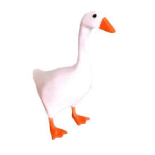 Magnetischer Gänse-Enten-Schlüsselhalter, Raumdekoration, niedliche Figuren, Ornament, Merch, Tierstatuen für die Inneneinrichtung