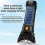 Solar/Rechargeable Multi Function LED Flashlight,Waterproof,with Emergency Strobe Light,USB Charging Cable,Fast 2